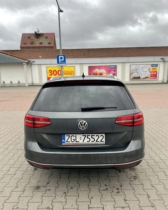 Volkswagen Passat cena 53000 przebieg: 230545, rok produkcji 2016 z Nowogard małe 92